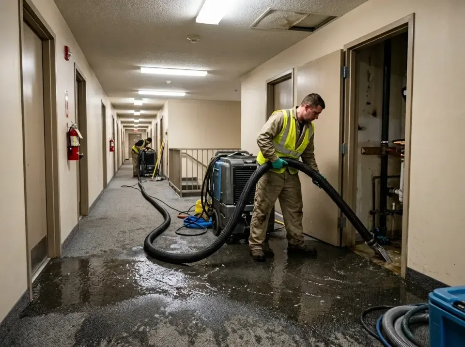 multi-unit-apartment-hallway-f-005 — frequently asked questions, Emergency Burst Pipe Water Extraction & Removal in Parma, OH